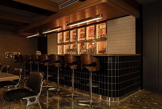 Hotel Restaurant Metal Bar Stool